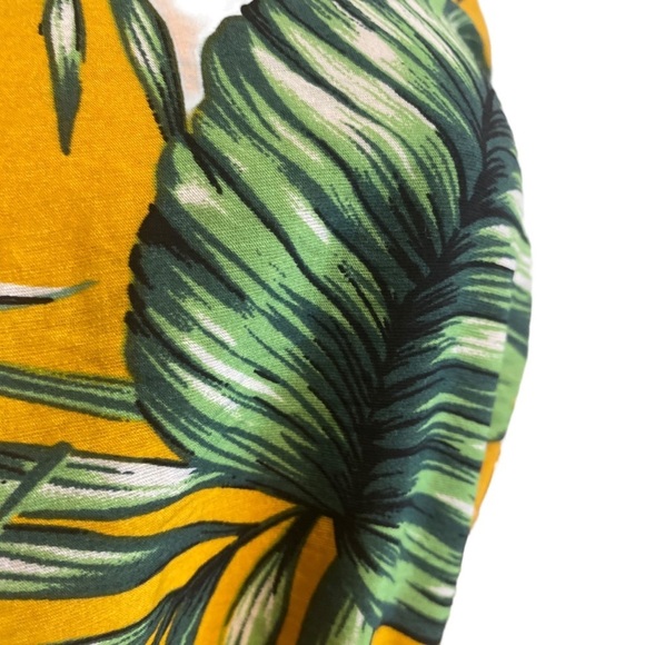 NWT SUPERDOWN/REVOVLE FLORAL TROPICAL ROMPER STRAPLESS W/TIE AT WAISTE LINED - Picture 10 of 15